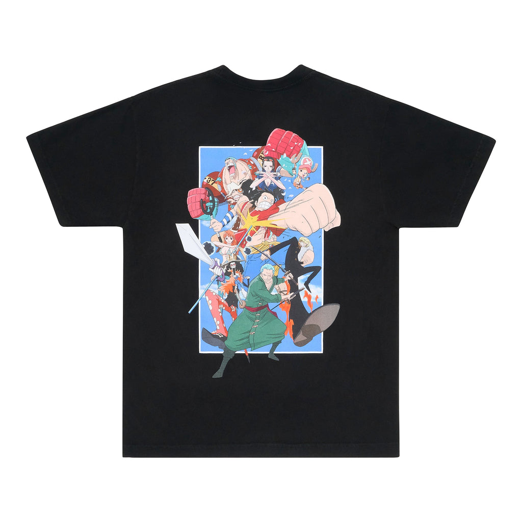 CAMISETA ONE PIECE THOUSAND SUNNY (NEGRO)