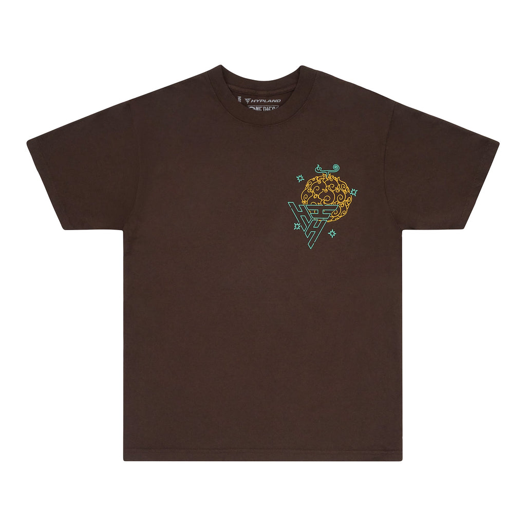 CAMISA NEÓN FLAMA ONE PIECE (CHOCOLATE)