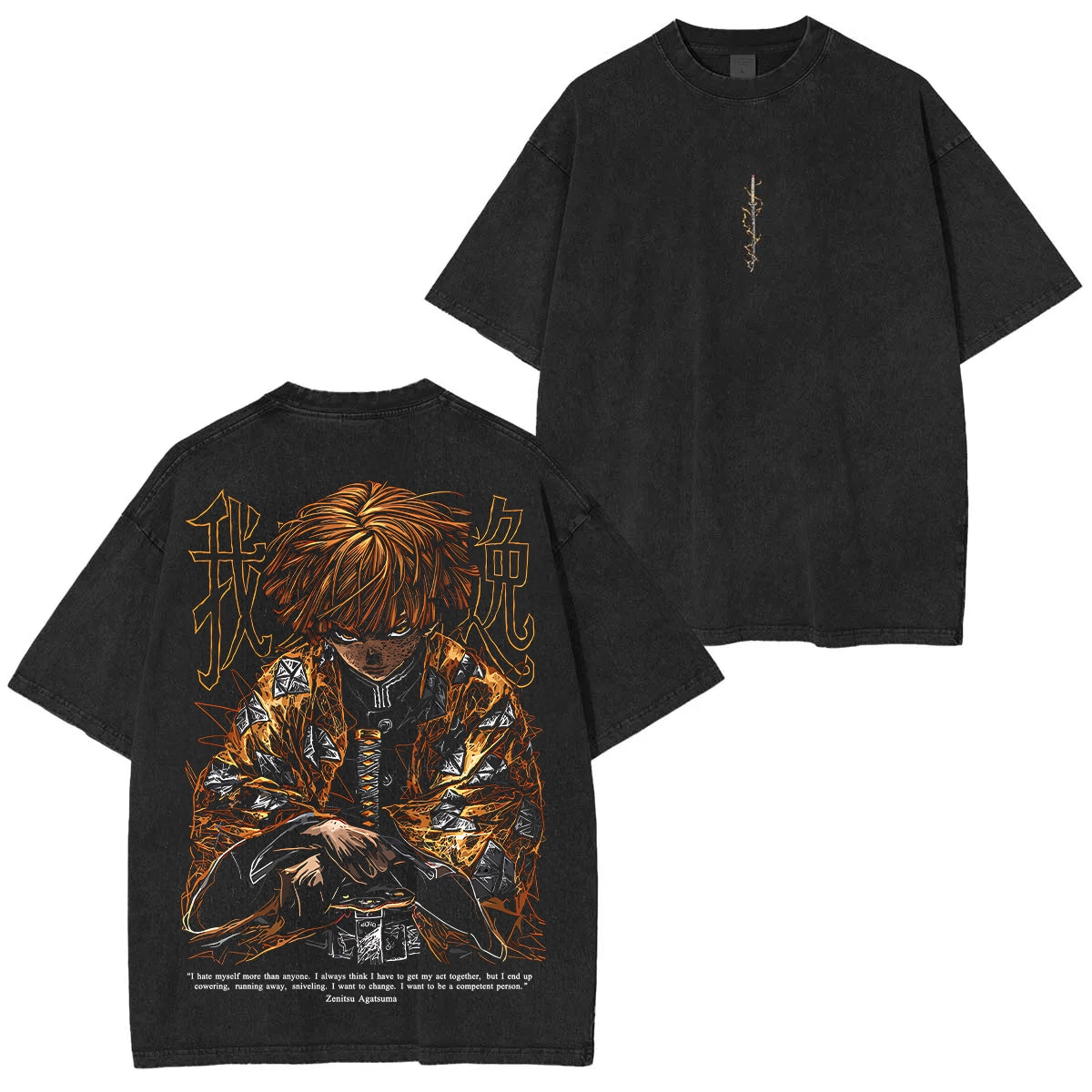 Demon Slayer: Kimetsu no Yaiba - Camisetas con frases de anime