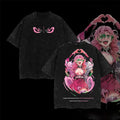 Hashira Demon Slayer Tee a€?Rengoku, Giyu, Tengen, Obanai, Gyomei, Mitsuri Vintage Washed Oversized T-Shirt