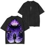Kimetsu Vintage Washed Oversized T-Shirt