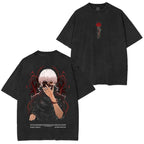 Tokyo Ghoul Tee ¨C Ken Kaneki Vintage Washed Oversize Shirt