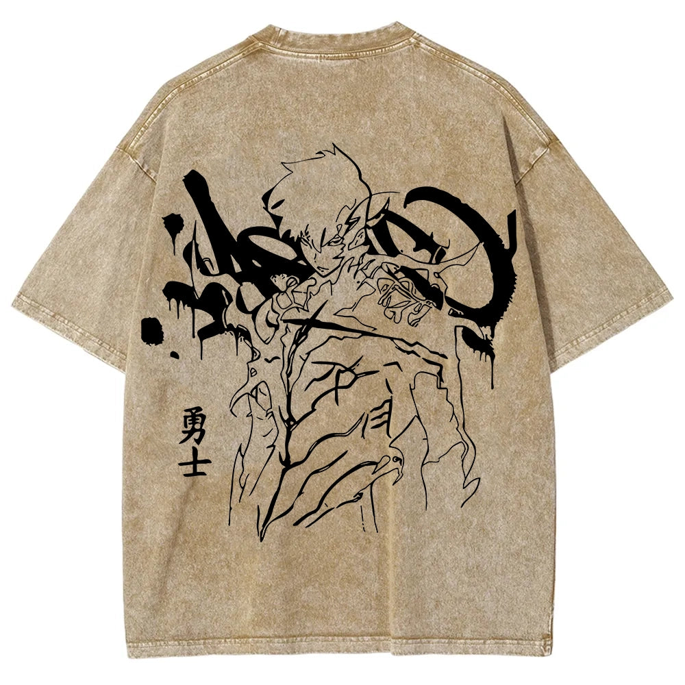Solo Leveling Unisex Fit Washed T-Shirt 250207205