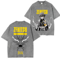 Zenitsu Demon Slayer Unisex Washed T-Shirt