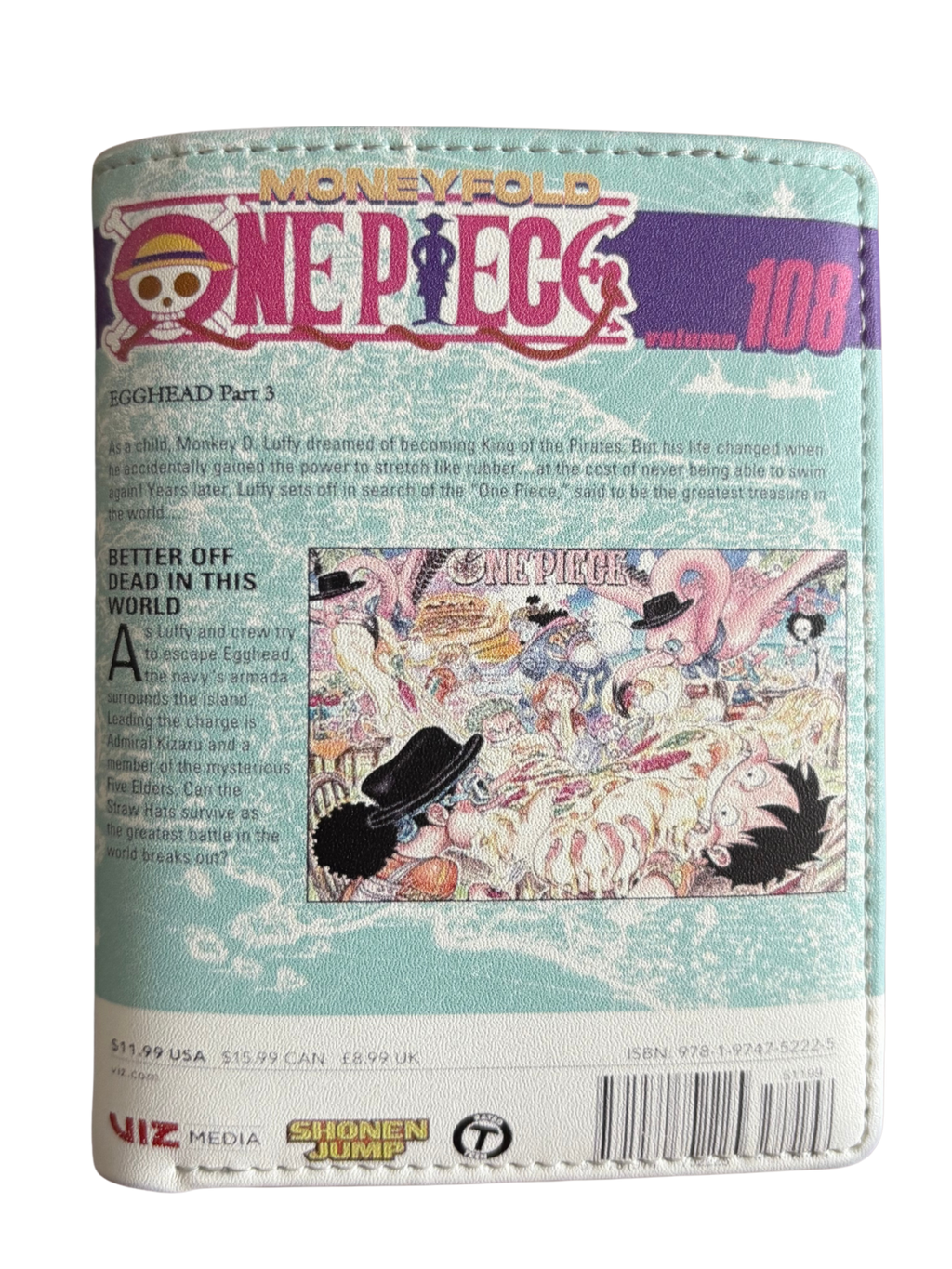 One Piece Manga Wallet