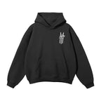 Sweat à capuche streetwear Demon Striker noir