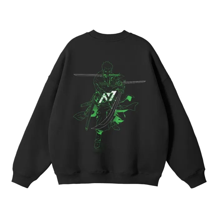 Sweat-shirt streetwear néon Chasseur de pirates