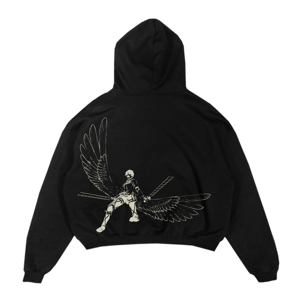 SWEAT À CAPUCHE WINGS (EPAIS)