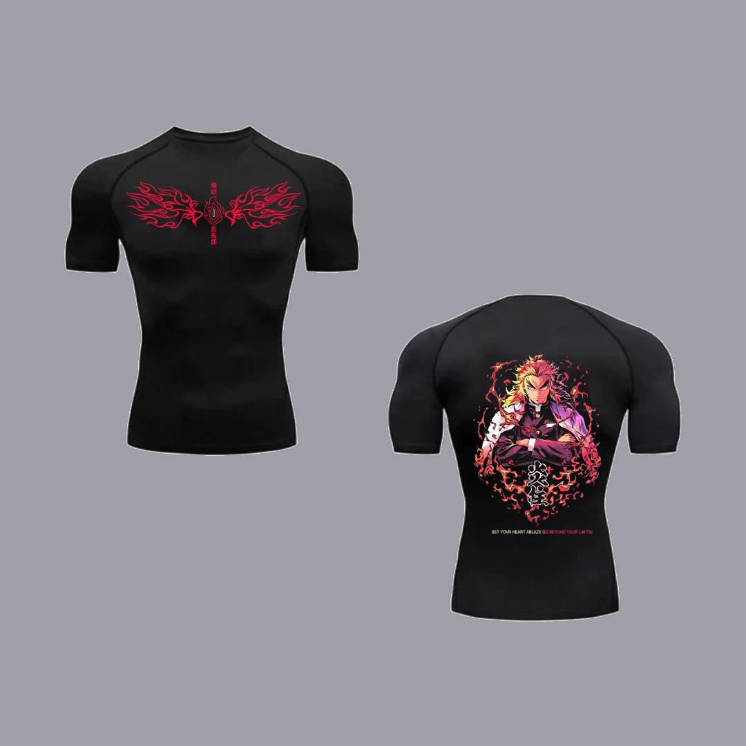 Demon Slayer "Kyojuro Rengoku" Fitness tee