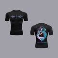 Camiseta de fitness de "Obanai lguro" de Demon Slayer