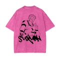T-shirt Streetwear Rose Délavé The Disgraced One