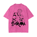 T-shirt Streetwear Rose Délavé The Disgraced One