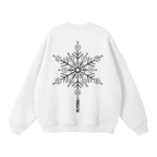 Sweat-shirt streetwear Demon Striker blanc