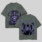 Solo Leveling Printed Men's Washed T-Shirt