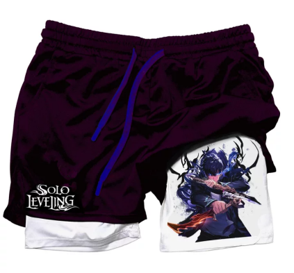 Pantalones cortos Solo Leveling Performance