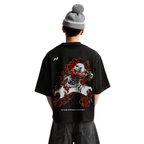 Camiseta streetwear Flame Rogue 2.0 negra