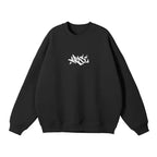 Sweat-shirt streetwear Jin-woo Graffiti noir