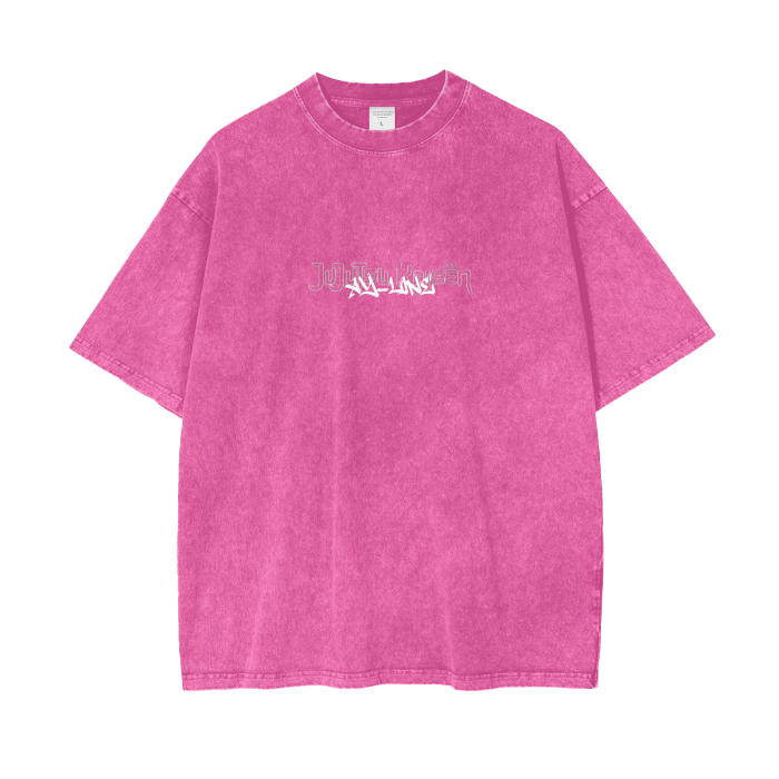 T-shirt Streetwear Rose Délavé The Disgraced One