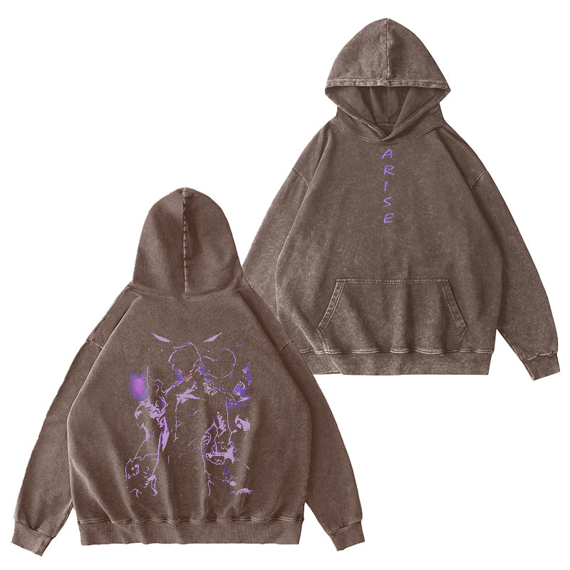 Sung Jin Woo x Solo Leveling Igris, Beru, Tusk Camiseta/Sudadera/Sudadera con capucha vintage