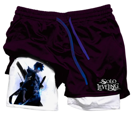 Pantalones cortos de rendimiento Solo Leveling