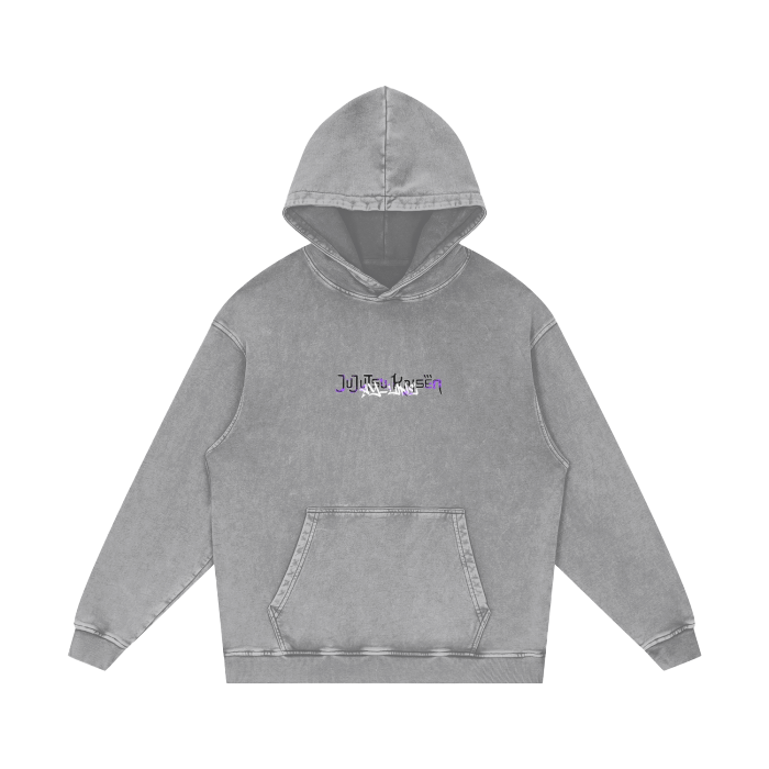 Sudadera con capucha Lucky Strike Streetwear gris lavada
