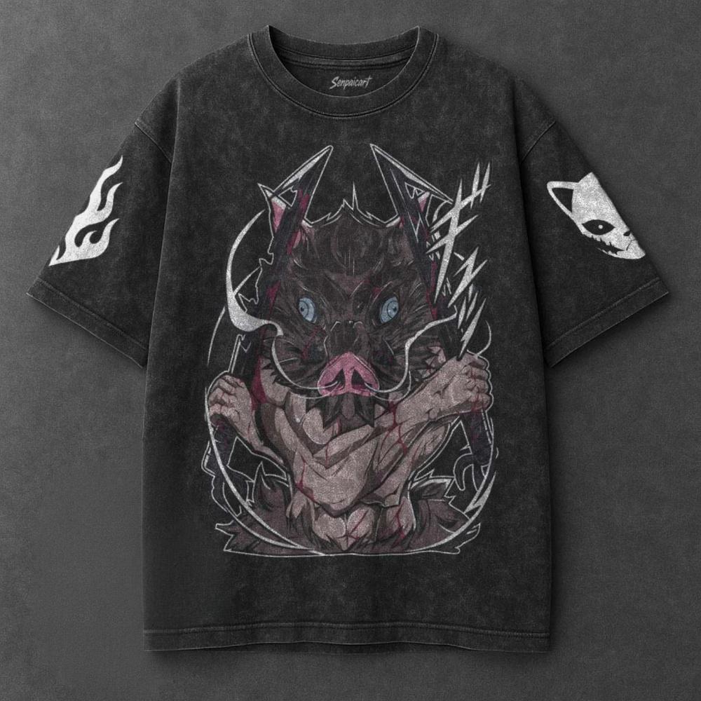 Demon Slayer: Kimetsu no Yaiba Retro Anime Tee