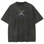Camiseta unisex lavada estampada de Solo Leveling