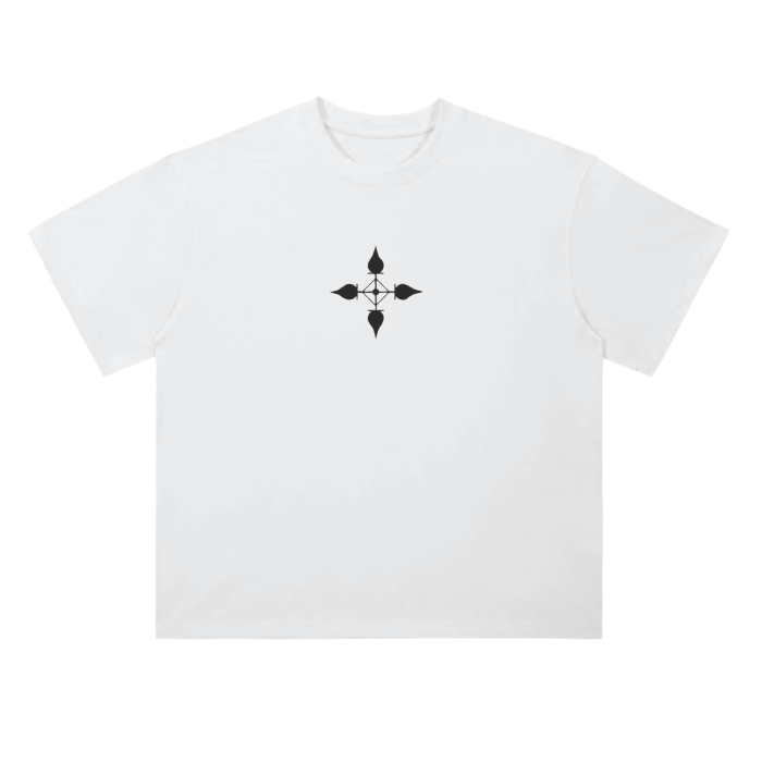 Dark Charisma Spider Streetwear Shirt White Heavy Weight