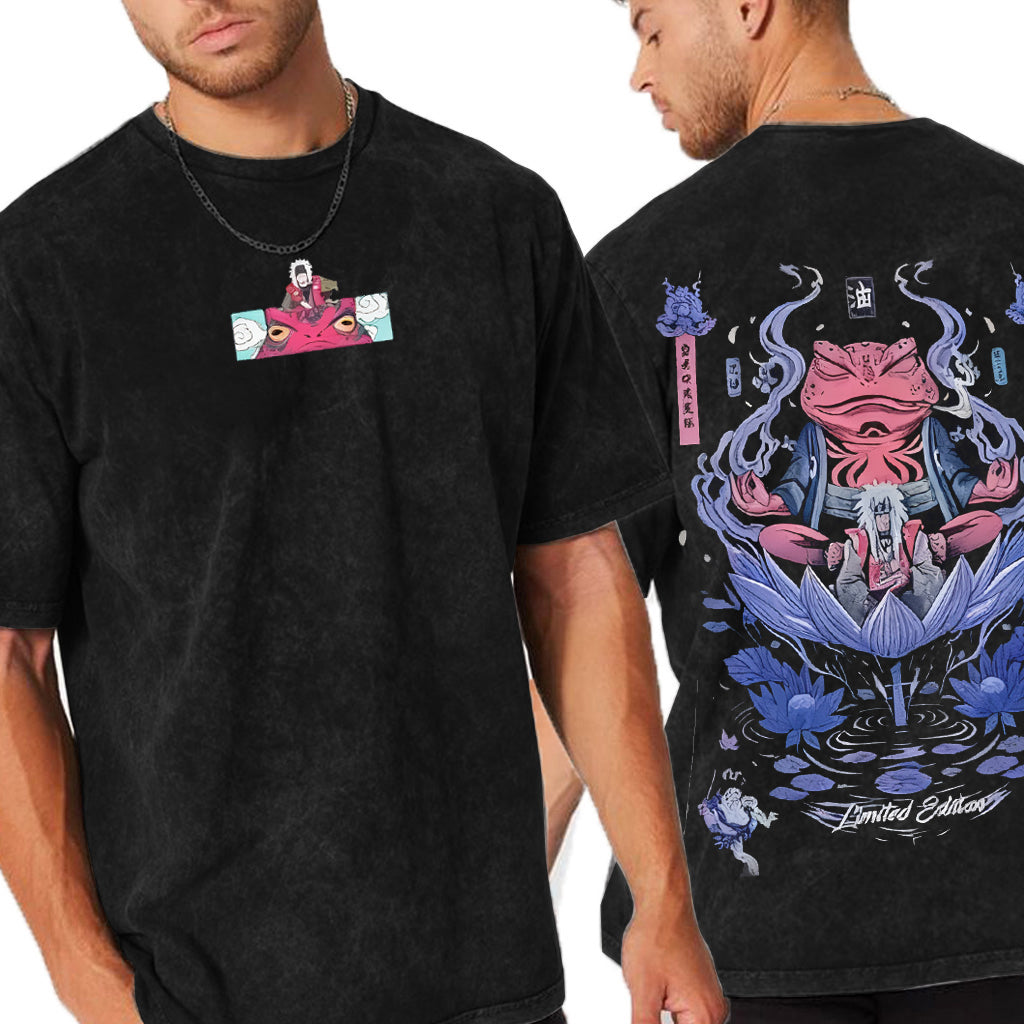 Naruto Jiraiya Vintage Washed T-shirt/Crewneck/Hoodie