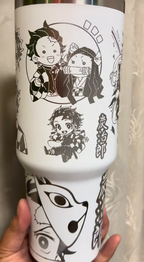 Vaso térmico de Demon Slayer