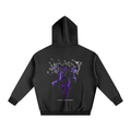 Sudadera con Capucha King of the Ants Streetwear Negra-Solo Leveling