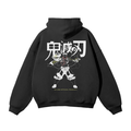Mighty Stone Streetwear Hoodie Black