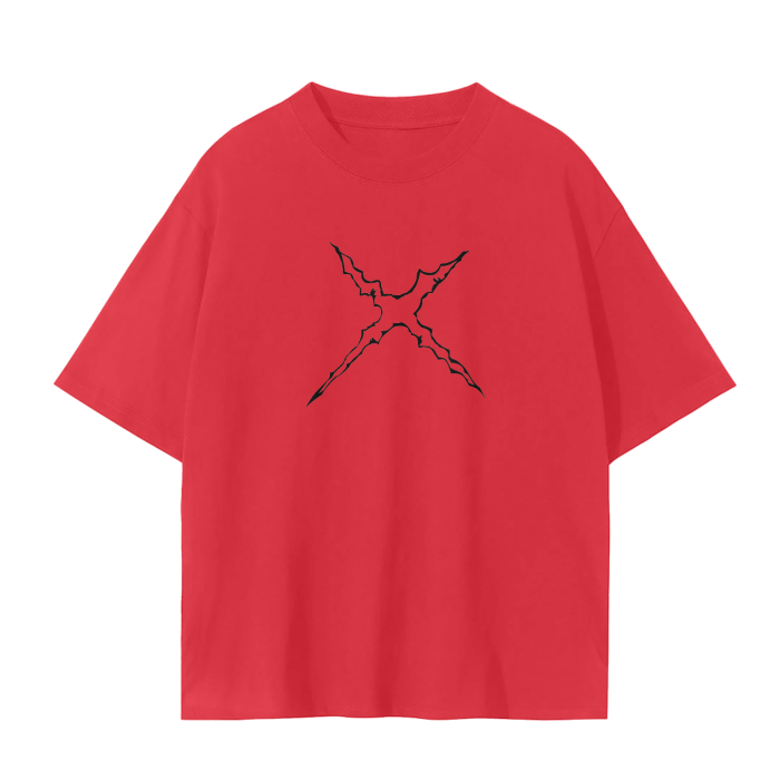 Chemin de la Chemise Streetwear Pirate Roi Gear 5 Rouge