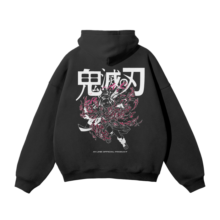 The Chosen Demon Streetwear Hoodie Black