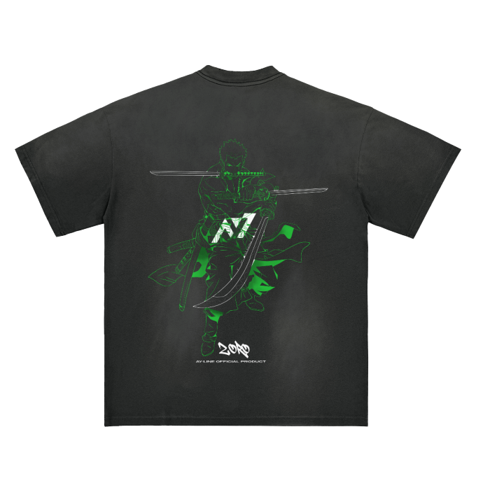 Pirate Hunter Streetwear Washed Shirt