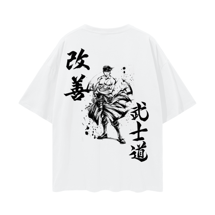 Pirate Hunter Graffiti 2.0 Streetwear White Shirt