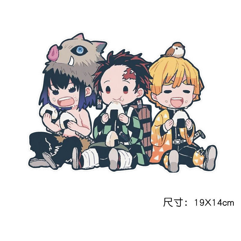 Demon Slayer Anime Car Stickers  Anime Car Stickers