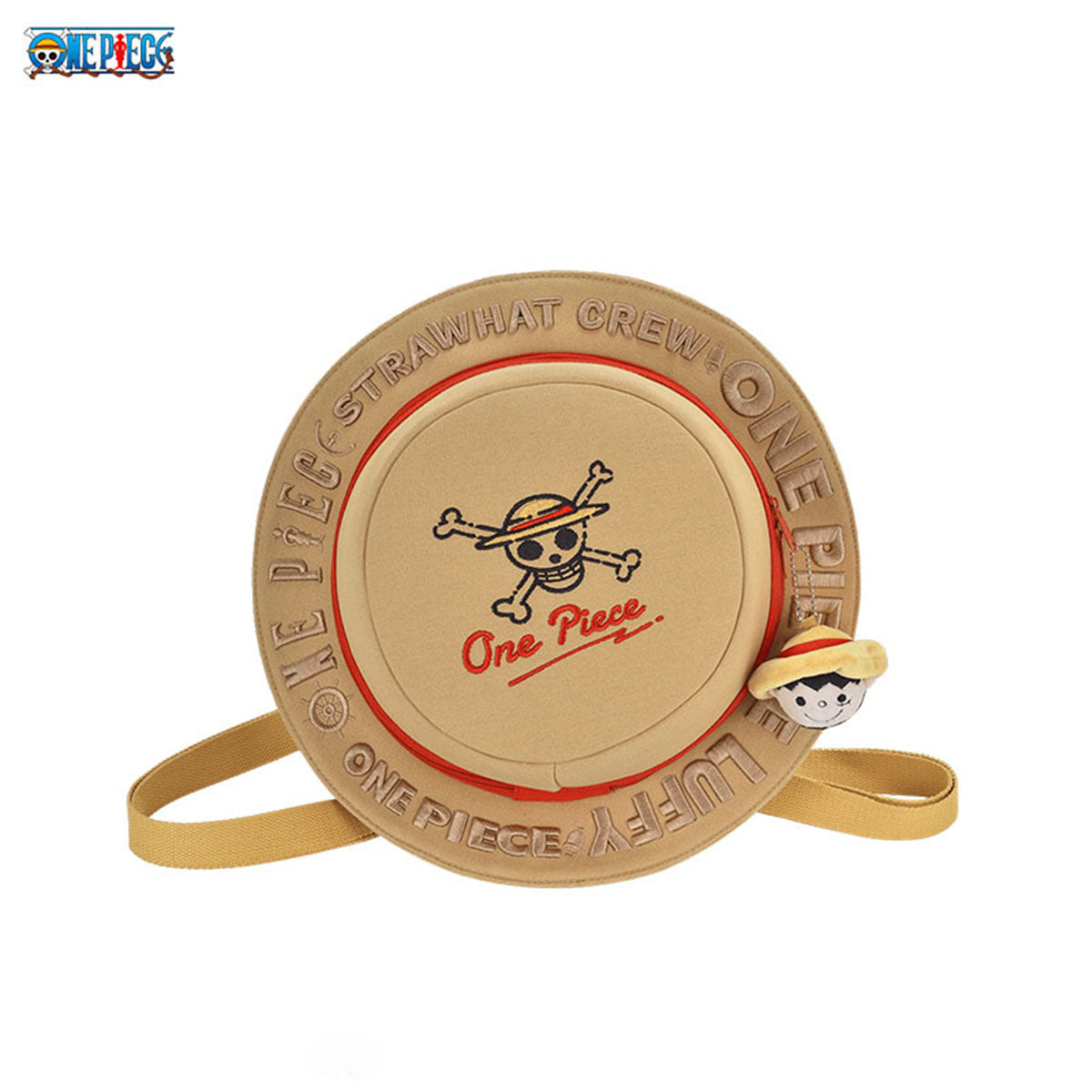 One Piece Luffy Straw Hat Backpack