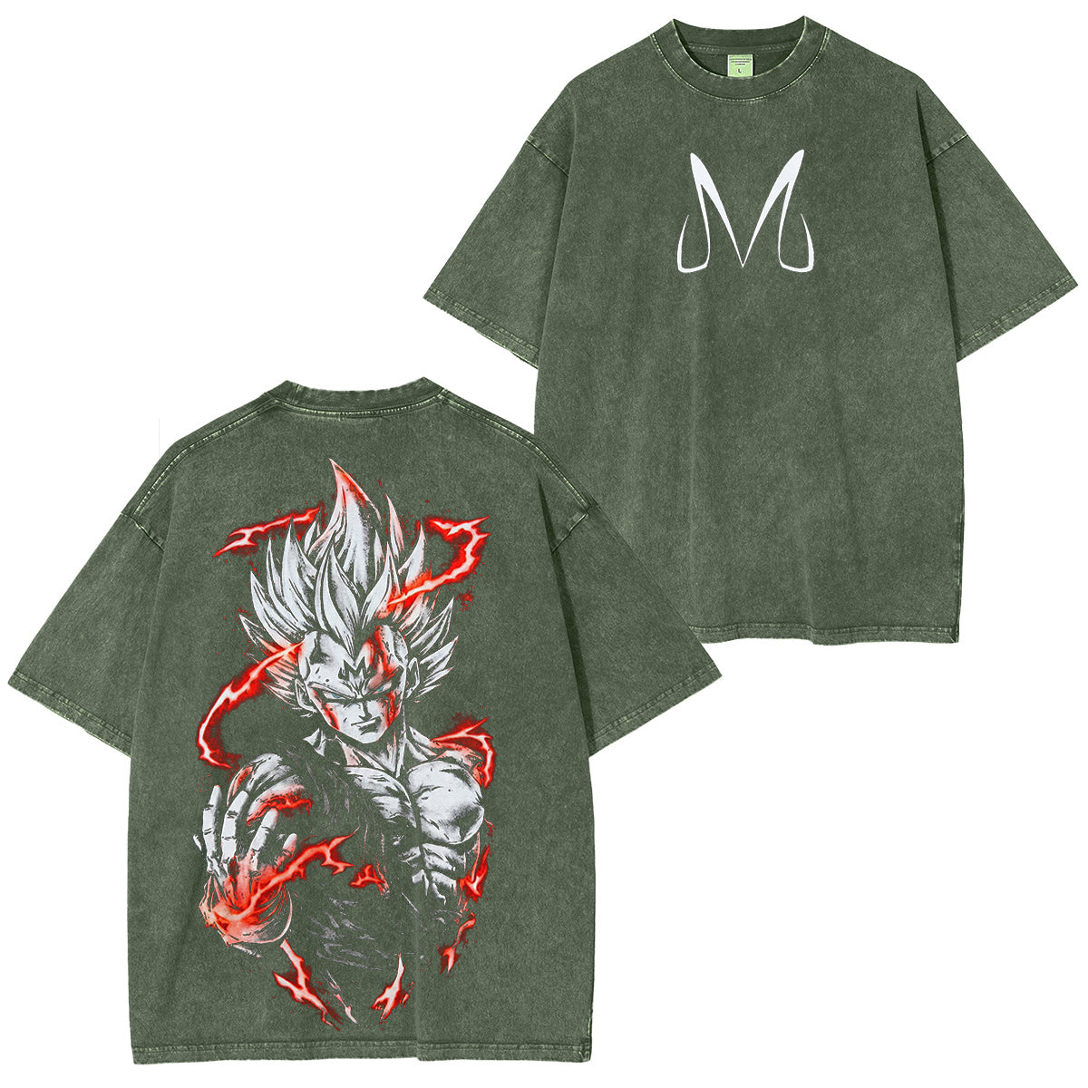 T-shirt, Sweat-shirt ou Hoodie Unisexe Délavé Warrior Power DBZ