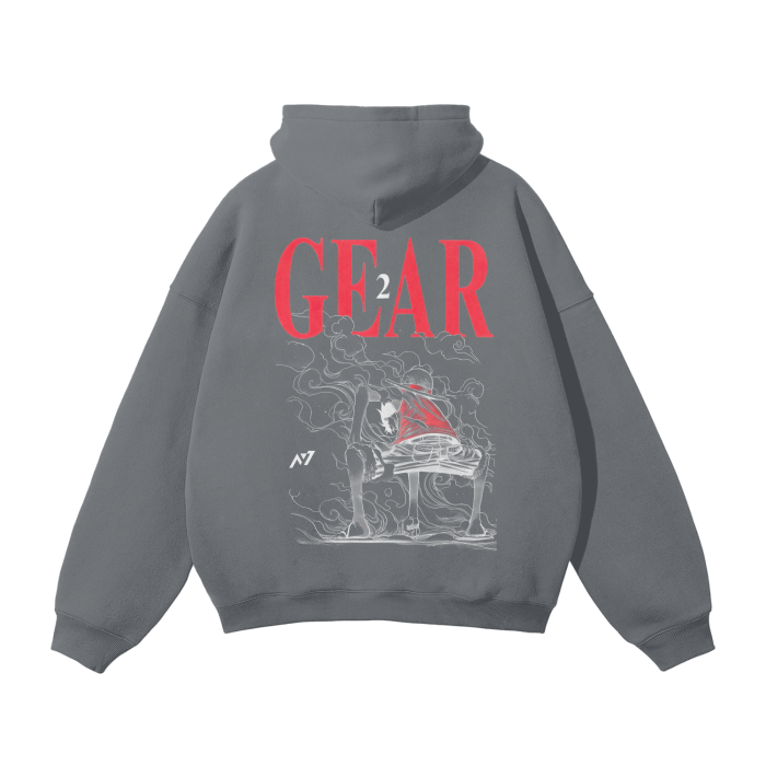 Sudadera con Capucha Estilo Urbano Path of the Pirate King Gear 2