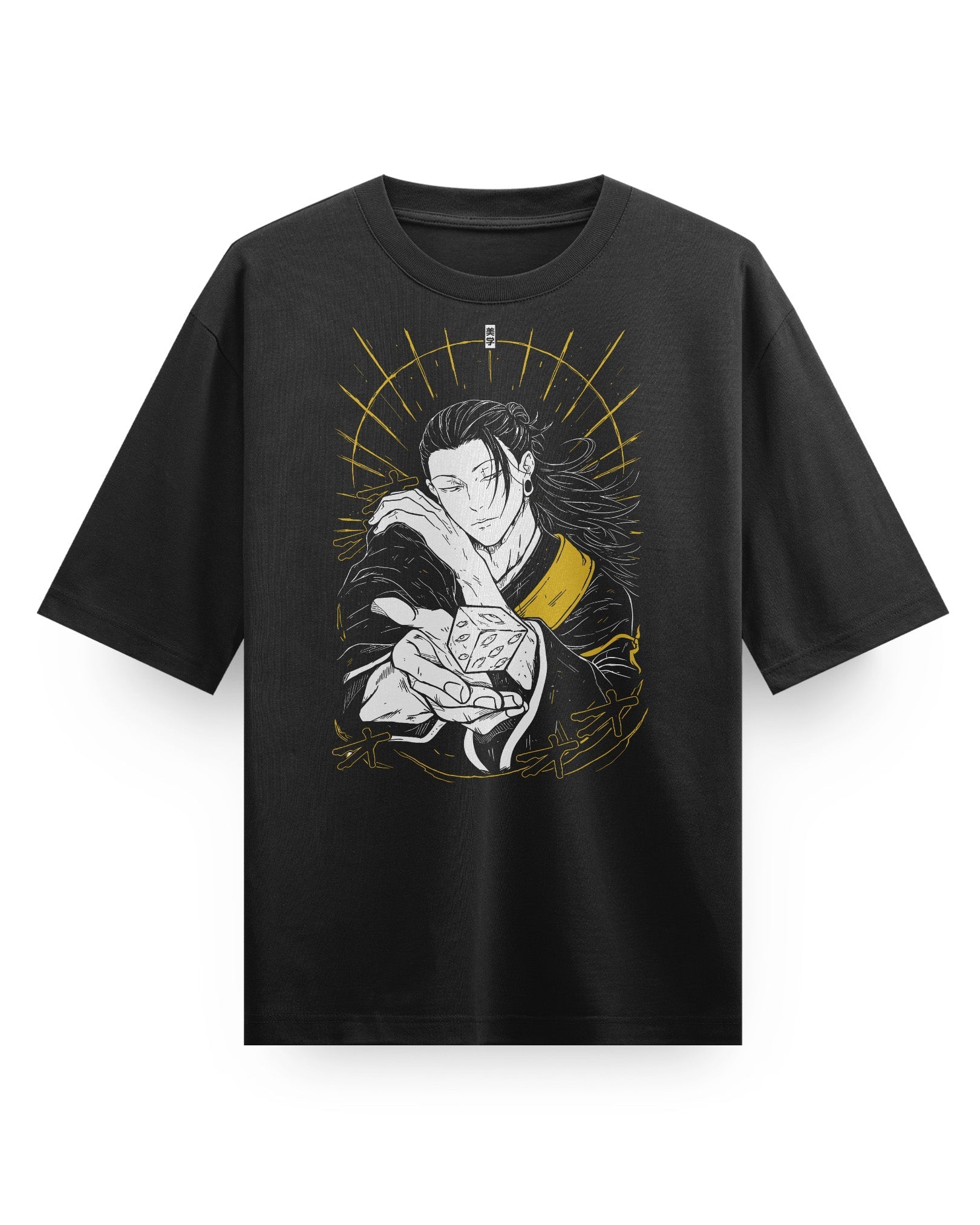Geto (REALM) - Camiseta gruesa oversize