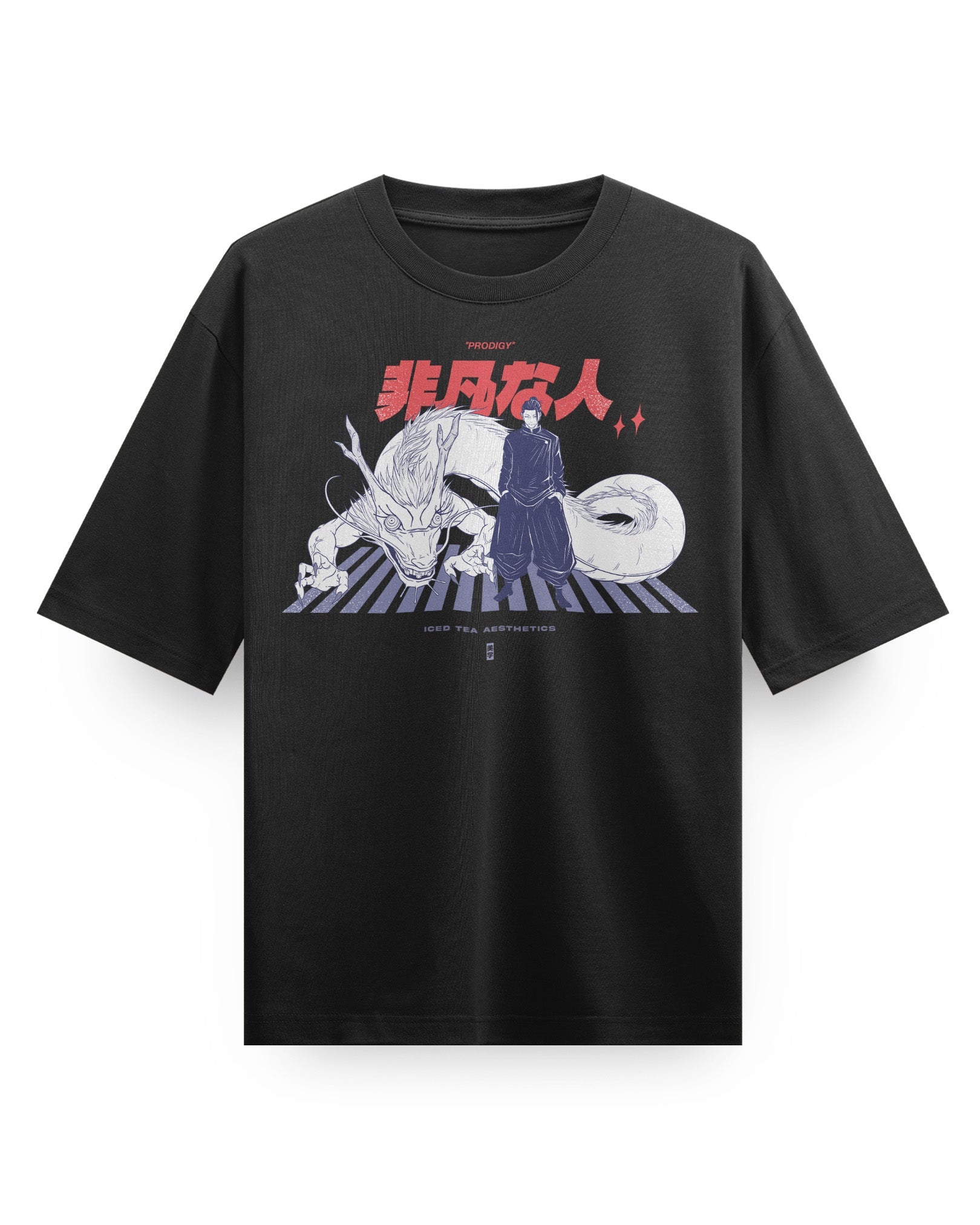 Geto (PRODIGY) - Camiseta oversized de tejido grueso