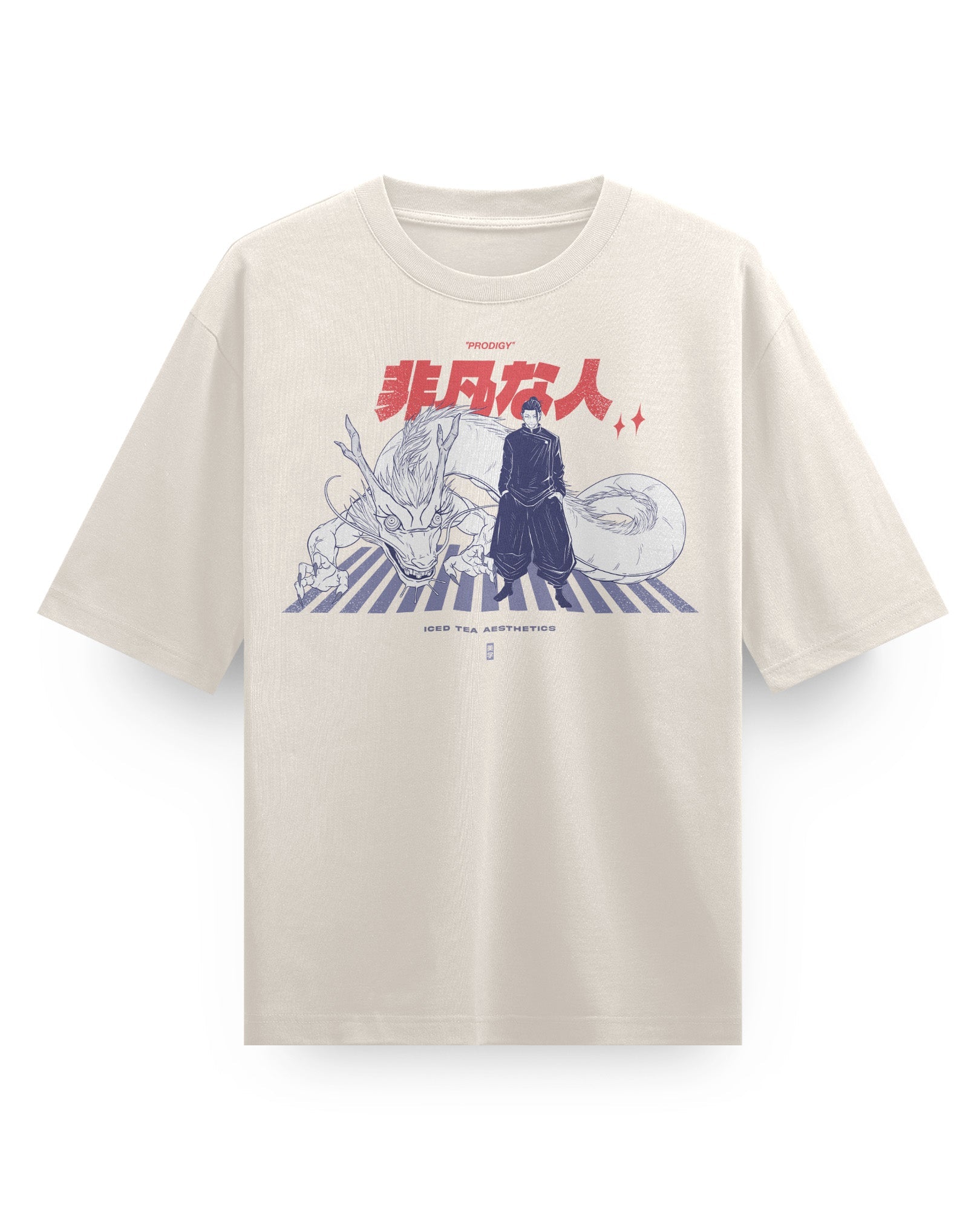 Geto (PRODIGY) - Camiseta oversized de tejido grueso