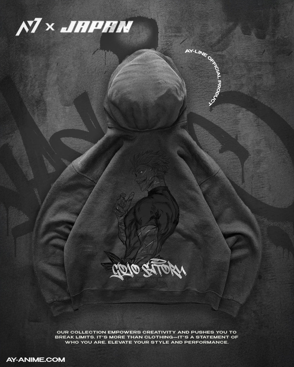 Sudadera con capucha "The Honored One"