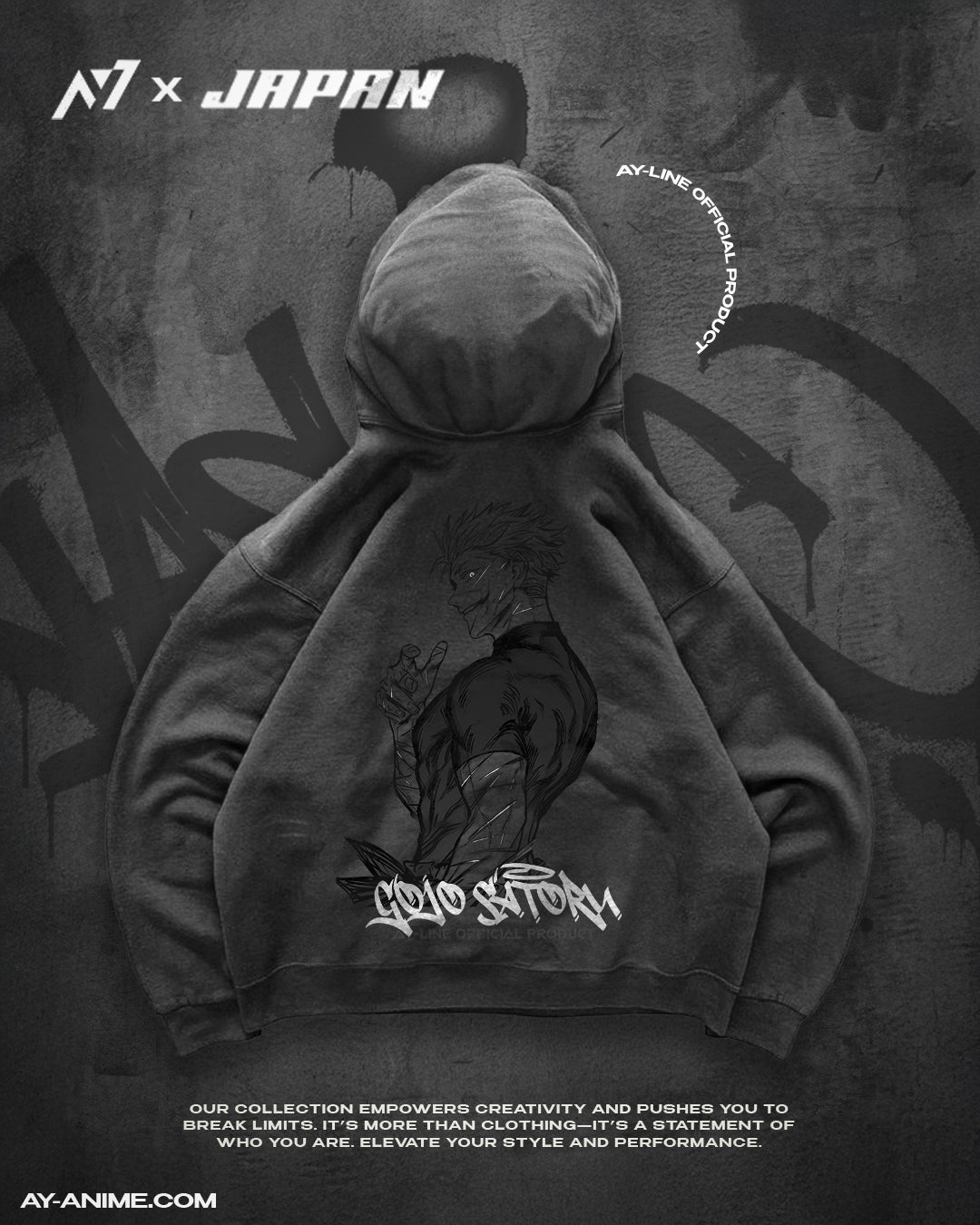 Sudadera con capucha "The Honored One"