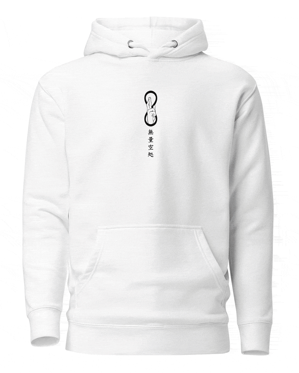 Gojo - Sudadera con capucha (estampado trasero)