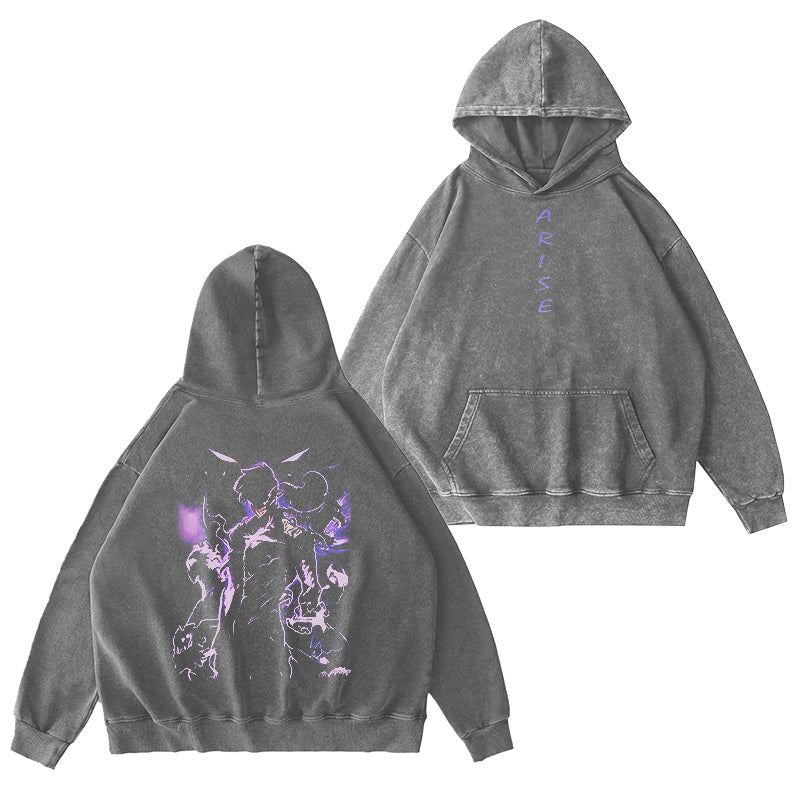 Sung Jin Woo x Solo Leveling Igris, Beru, Tusk Camiseta/Sudadera/Sudadera con capucha vintage