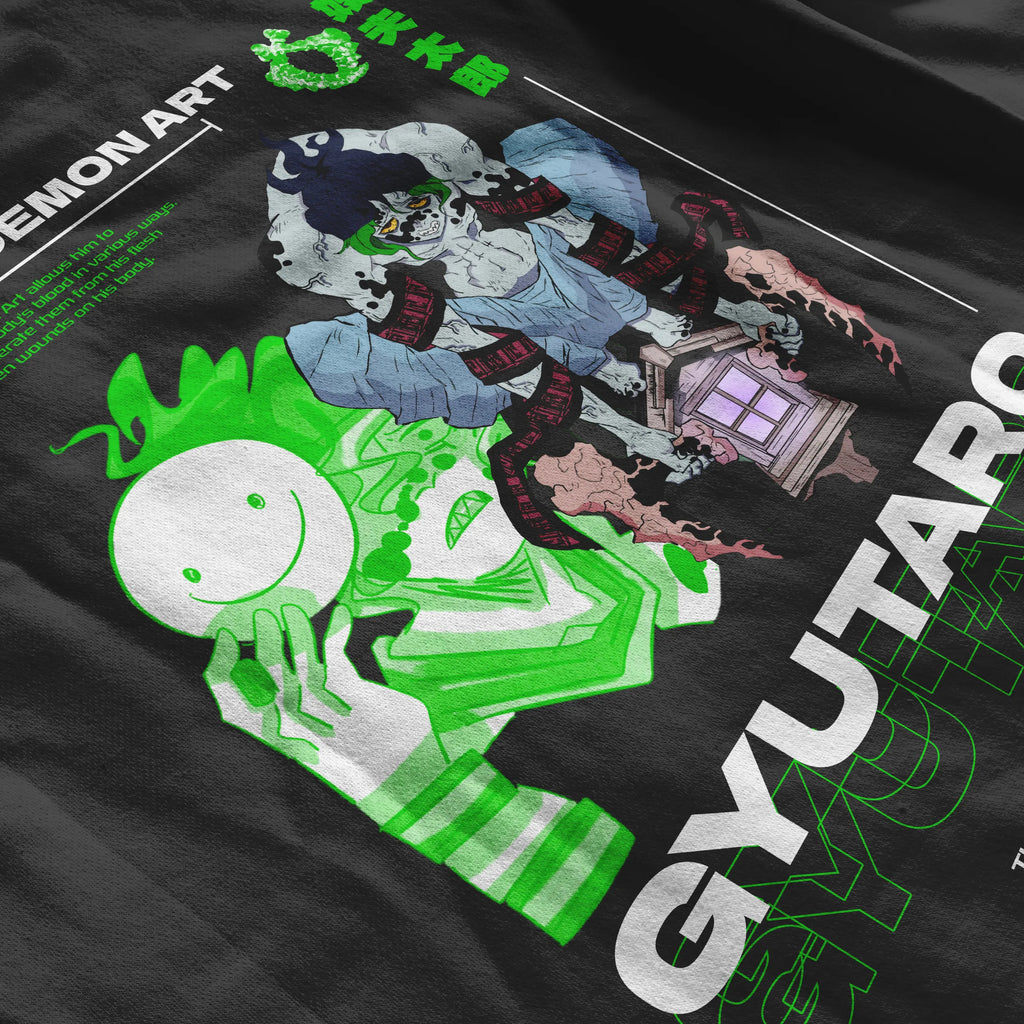 Gyutaro Demon Slayer | Sudadera con capucha