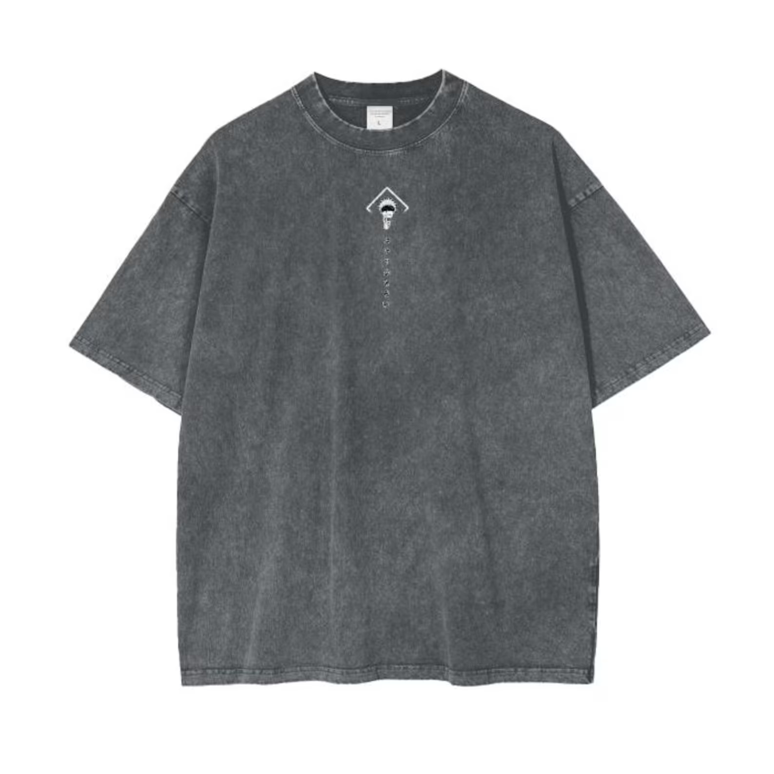 T-shirt oversize délavé Jujutsu Kaisen Anime