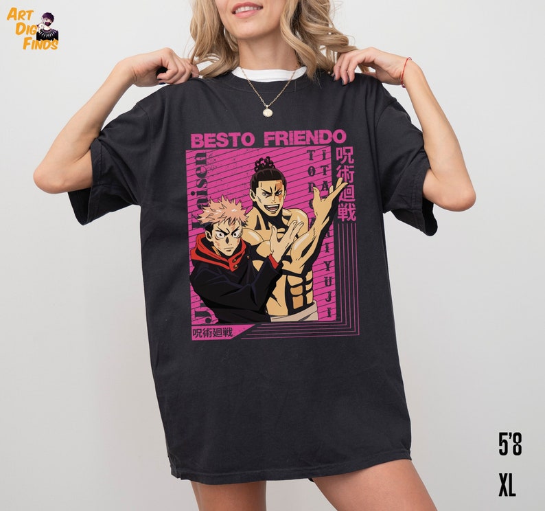 Camiseta unisex Jujutsu Kaisen Mi mejor amigo